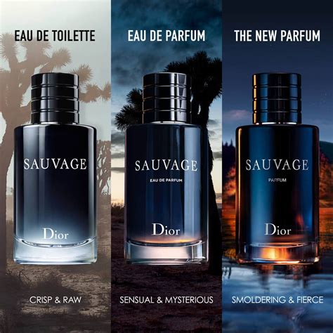 sauvage dior eau de roulette vs eau de parfum|dior sauvage eau de parfum.